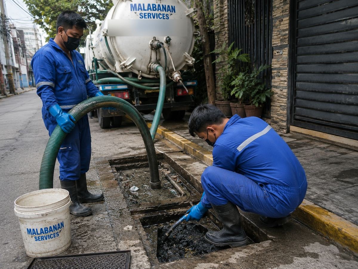 Malabanan siphoning team at work